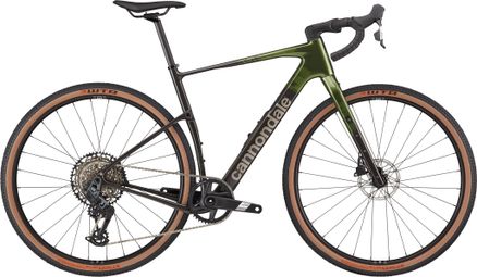 Cannondale TopStone Carbon 2 Gravel Bike with SRAM Apex/GX Eagle AXS 12-speed, 700 mm, Spruce Green, 2026