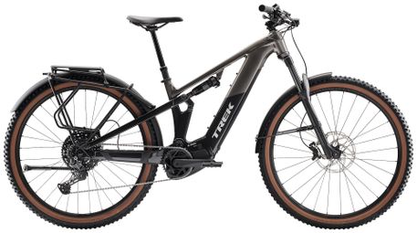 VTT Électrique Tout-Suspendu Trek Powerfly+ FS 4 EQ Shimano Cues 10V 600Wh 29'' Gris/Noir Gén. 4