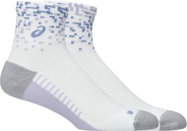 Asics Performance Run Quarter Socks White