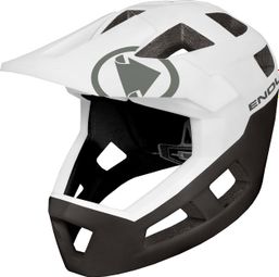 Endura SingleTrack Full Face Helmet White