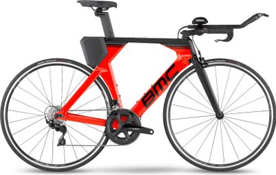 Vélo de Triathlon BMC Timemachine One Shimano 105 11V 700 mm Rouge Neon 2023