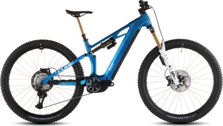 Cube Stereo Hybrid One44 HPC AT 800 Electric Full Suspension MTB Shimano Deore XT Di2 12S 800 Wh 27,5'' Actionteam Blu 2026