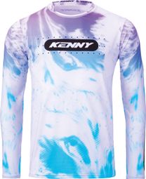Prolight Children's Splash Gradiant Long Sleeved Jersey White