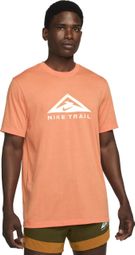 Maglietta Nike Dri-Fit Trail Orange a maniche corte