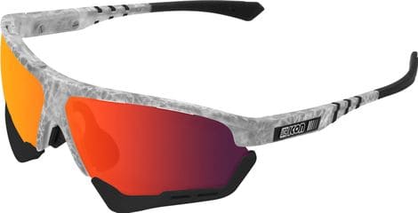 Scicon Sports Aerocomfort SCN PP XL Lunettes De Soleil De Performance Sportive (Scnpp Multimorror Rouge/Matt Gelé)