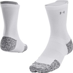 Under Armour ArmourDry Run Cushion White Unisex Mid-High Socks