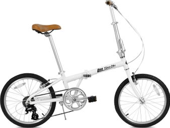 FabricBike Folding - Vélo pliant 20  Matte White 7V