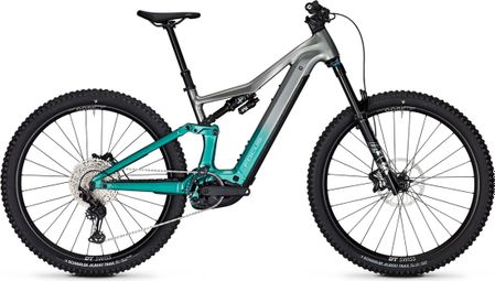 Focus JAM² 6.9 Shimano 12V 800Wh Bosch 100 Nm 29'' Gray/Green 2025 Full Suspension Electric Mountain Bike