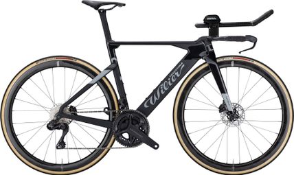 Wilier Triestina Turbine SLR Triathlonrad Shimano Ultegra Di2 12S 700 mm Schwarz 2024