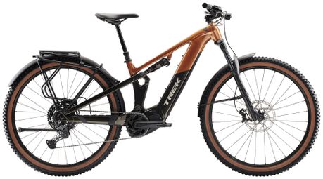 VTT Électrique Tout-Suspendu Trek Powerfly+ FS 4 EQ Shimano Cues 10V 600Wh 29'' Orange/Vert Gén. 4