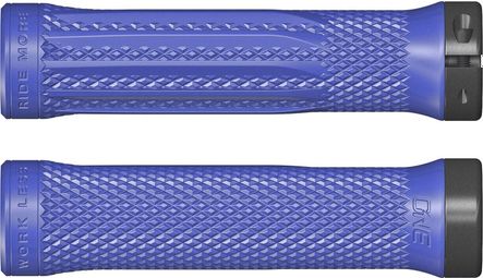 Paire de Grips OneUp Lock-On Bleu