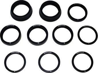 Kit Entretoises de Manivelles Rotor 30 mm Noir
