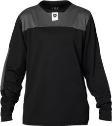 Fox Junior Defend Long-Sleeve Jersey Black