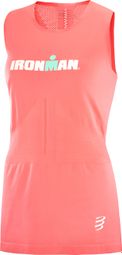 Compressport Women's IronMan Seaside Coral Tank Top