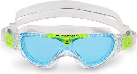 Aquasphere Vista Junior Zwemmasker Blauw Getint/Transparant