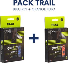 Pack 2 paires lacets élastiques - TRAIL