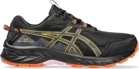 Asics Gel-Venture 10 Waterproof Trail Schuh Schwarz/Orange Damen