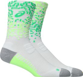Asics Performance Run Crew sokken Wit/Groen