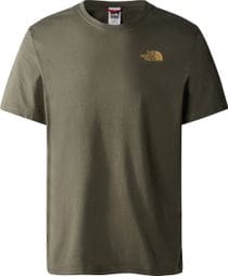 The North Face Red Box Men's Green T-Shirt