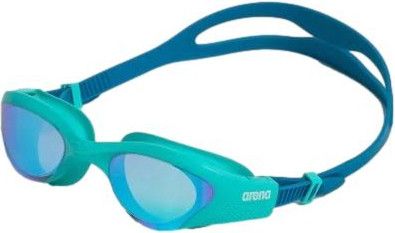 Arena The One blue mirror effect swim goggles