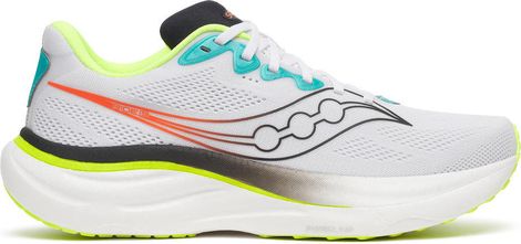Saucony Ride 19 hardloopschoenen, wit/meerkleurig, heren