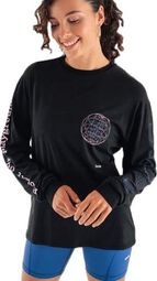 Langarm Trikot Circle Feel Good POP Schwarz Unisex