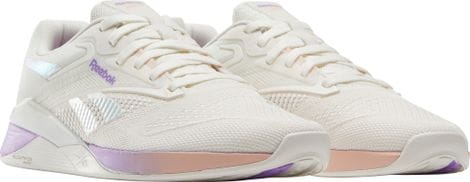 Reebok Nano X4 Women's Training Shoes White/Purple