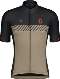 Heren Scott RC Team Jersey met korte mouwen Bruin/Zwart