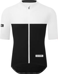 Maillot Manches Courtes Le Col Sport Black/White