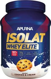 Eiwitdrank Apurna Whey Elite Isolat Cookie Cream 720g