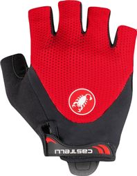 Castelli Arenberg Gel 2 Kurze Handschuhe Rot