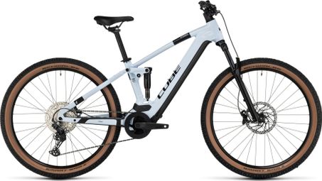 Cube Stereo Hybrid 120 Pro 625 Electric Full Suspension MTB Shimano Deore 12S 625 Wh 27.5'' Flash White 2024