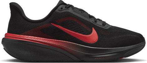 Nike Pegasus 42 GS Running Shoes, Black/Red, Kids'