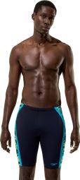 Speedo Hyperboom Splice Badehose Schwarz/Grün für Herren
