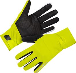 Endura Deluge Long Gloves Neongelb