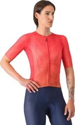 Maillot à Manches Courtes Climber's A/C Femme Rouge