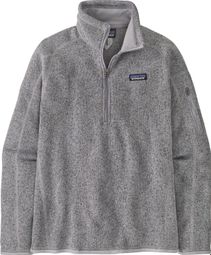 Patagonia Better Sweater 1/4 Zip Grey Women's Polar Fleece