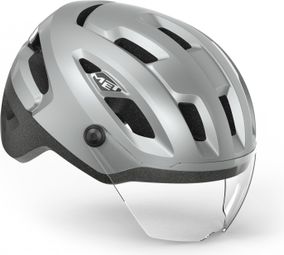 MET Intercity Mips Helmet Matte Reflective Silver 2022