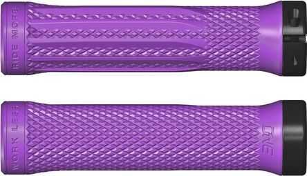 Pair of OneUp Lock-On Grips Purple