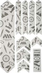 ALL MOUNTAIN STYLE Joyride XL Frame Guard Kit 10 pcs - Grey