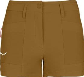 Women's Salewa Puez Cargo Shorts Brown