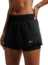 Nike One 3in 2-in-1 Shorts, Black, Women's