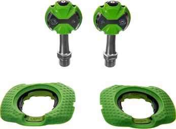 Pédales SPEEDPLAY Zéro Inox Vert (Cales Walkable)