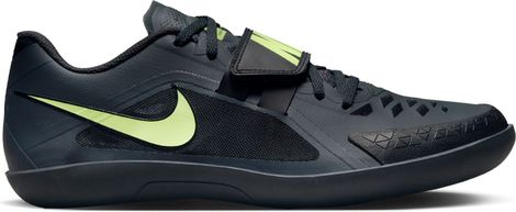 Nike Zoom Rival SD 2 Black Yellow Unisex Track & Field Shoes