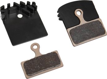 Neatt Shimano XTR / XT / SLX / Deore Brake Pads With Radiator Fin