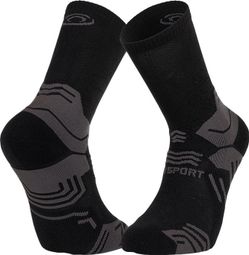 Bv Sport Trek Double GR High Polyamide Socks Black/Grey