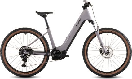 Cube Reaction Hybrid Performance 600 Easy Entry Electric Hardtail MTB Shimano 9S 600 Wh Bosch 75 Nm 27.5'' Plum Grey Purple 2026