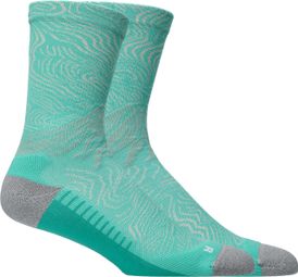 Asics Fujitrail Graphic Crew sokken Groen