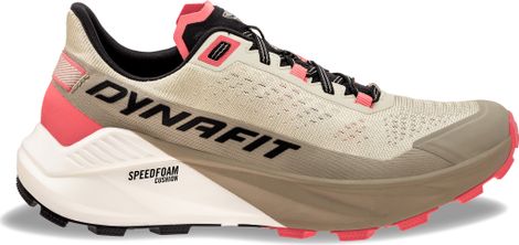 Chaussures Trail Dynafit Ultra 100 v3 Beige/Rose Femme