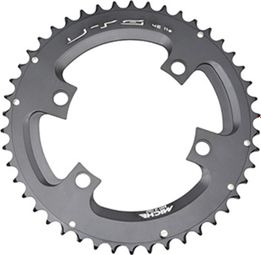 PLATEAU ROUTE 4BRA D.110 POUR SHIMANO 105  5800 MICHE 46DTS EXTERIEUR NOIR 11V.